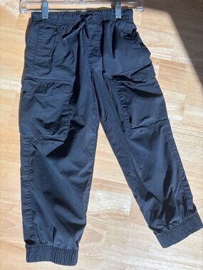 Old Navy Black Cargo Jogger Pants for Kids